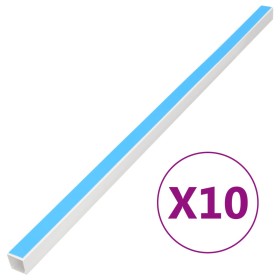 Canaletas para cables autoadhesivas PVC 20x10 mm 10 m de vidaXL, Cableado - Ref: Foro24-155942, Precio: 20,82 €, Descuento: %