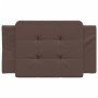 Cabecero de cama acolchado cuero sintético marrón 80 cm de vidaXL, Cabeceros y pies de cama - Ref: Foro24-374831, Precio: 21,...