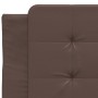 Cabecero de cama acolchado cuero sintético marrón 80 cm de vidaXL, Cabeceros y pies de cama - Ref: Foro24-374831, Precio: 21,...