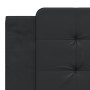 Cabecero de cama acolchado cuero sintético negro 180 cm de vidaXL, Cabeceros y pies de cama - Ref: Foro24-374873, Precio: 45,...