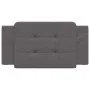 Gray synthetic leather padded bed headboard 100 cm by vidaXL, Headboards and footboards - Ref: Foro24-374846, Price: 28,60 €,...