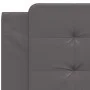 Gray synthetic leather padded bed headboard 100 cm by vidaXL, Headboards and footboards - Ref: Foro24-374846, Price: 28,60 €,...