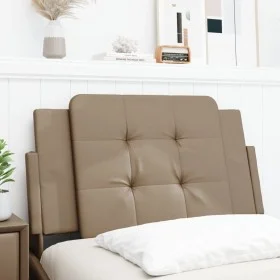 Cappuccino synthetic leather padded bed headboard 80 cm by vidaXL, Headboards and footboards - Ref: Foro24-374833, Price: 21,...