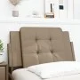 Cappuccino synthetic leather padded bed headboard 80 cm by vidaXL, Headboards and footboards - Ref: Foro24-374833, Price: 21,...