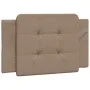 Cappuccino synthetic leather padded bed headboard 80 cm by vidaXL, Headboards and footboards - Ref: Foro24-374833, Price: 21,...