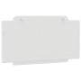 Cabecero de cama acolchado cuero sintético blanco 100 cm de vidaXL, Cabeceros y pies de cama - Ref: Foro24-374844, Precio: 25...