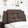 Gepolstertes Bettkopfteil aus braunem Kunstleder, 90 cm von vidaXL, Kopf- und Fußteile - Ref: Foro24-374838, Preis: 30,27 €, ...