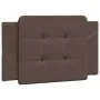 Gepolstertes Bettkopfteil aus braunem Kunstleder, 90 cm von vidaXL, Kopf- und Fußteile - Ref: Foro24-374838, Preis: 30,27 €, ...