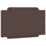 Cabecero de cama acolchado cuero sintético marrón 90 cm de vidaXL, Cabeceros y pies de cama - Ref: Foro24-374838, Precio: 30,...