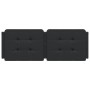 Cabecero de cama acolchado cuero sintético negro 120 cm de vidaXL, Cabeceros y pies de cama - Ref: Foro24-374850, Precio: 41,...