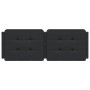 Cabecero de cama acolchado cuero sintético negro 140 cm de vidaXL, Cabeceros y pies de cama - Ref: Foro24-374859, Precio: 37,...