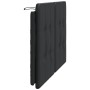 Cabecero de cama acolchado cuero sintético negro 140 cm de vidaXL, Cabeceros y pies de cama - Ref: Foro24-374859, Precio: 37,...