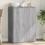 Aparador de madera de ingeniería gris Sonoma 60x31x84 cm de vidaXL, Aparadores - Ref: Foro24-840490, Precio: 83,10 €, Descuen...