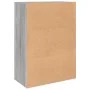 Aparador de madera de ingeniería gris Sonoma 60x31x84 cm de vidaXL, Aparadores - Ref: Foro24-840490, Precio: 83,10 €, Descuen...