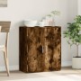 Aparador de madera de ingeniería roble ahumado 79x38x80 cm de vidaXL, Aparadores - Ref: Foro24-840517, Precio: 82,43 €, Descu...