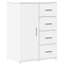 Aparador de madera de ingeniería blanco 59x39x80 cm de vidaXL, Aparadores - Ref: Foro24-840534, Precio: 116,54 €, Descuento: %