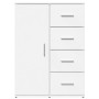 Aparador de madera de ingeniería blanco 59x39x80 cm de vidaXL, Aparadores - Ref: Foro24-840534, Precio: 116,54 €, Descuento: %