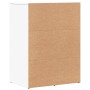 Aparador de madera de ingeniería blanco 59x39x80 cm de vidaXL, Aparadores - Ref: Foro24-840534, Precio: 116,54 €, Descuento: %