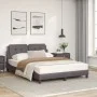 Cama con colchón cuero sintético gris 120x200 cm de vidaXL, Camas y somieres - Ref: Foro24-3208855, Precio: 358,68 €, Descuen...