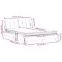 Cama con colchón cuero sintético gris 120x200 cm de vidaXL, Camas y somieres - Ref: Foro24-3208855, Precio: 358,68 €, Descuen...