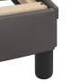 Cama con colchón cuero sintético gris 160x200 cm de vidaXL, Camas y somieres - Ref: Foro24-3208876, Precio: 396,09 €, Descuen...