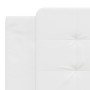 Cama con colchón cuero sintético blanco 180x200 cm de vidaXL, Camas y somieres - Ref: Foro24-3208881, Precio: 441,61 €, Descu...