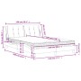 Cama con colchón cuero sintético blanco 140x190 cm de vidaXL, Camas y somieres - Ref: Foro24-3208860, Precio: 403,67 €, Descu...