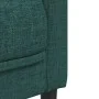Juego de sofás 3 piezas tela verde oscuro de vidaXL, Sofás - Ref: Foro24-3209233, Precio: 855,68 €, Descuento: %