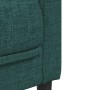 Juego de sofás 3 piezas tela verde oscuro de vidaXL, Sofás - Ref: Foro24-3209233, Precio: 870,00 €, Descuento: %