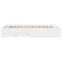 Cama con cajones madera de ingeniería blanco 140x200 cm de vidaXL, Camas y somieres - Ref: Foro24-3280384, Precio: 179,56 €, ...