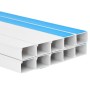 Canaletas para cables autoadhesivas PVC 60x40 mm 10 m de vidaXL, Cableado - Ref: Foro24-155949, Precio: 38,01 €, Descuento: %