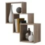 FMD Estantería de pared con 3 compartimentos color roble de FMD, Estantes y estanterías - Ref: Foro24-428726, Precio: 61,53 €...