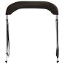 Toldo bimini de 2 arcos negro 178x138x96 cm de vidaXL, Cubiertas para almacenamiento de barcas - Ref: Foro24-94796, Precio: 1...