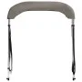 Bimini top with 2 gray arches 179x156x93 cm by vidaXL, Boat storage covers - Ref: Foro24-94794, Price: 104,73 €, Discount: %