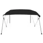 Graues Bimini-Top mit 4 Bögen, 236 x 228 x 127 cm von vidaXL, Aufbewahrungsabdeckungen für Boote - Ref: Foro24-94812, Preis: ...