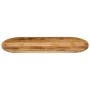 Tablero de mesa ovalado madera maciza mango rugosa 100x50x2,5cm de vidaXL, Tableros para mesas - Ref: Foro24-370106, Precio: ...