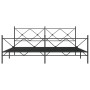 Estructura de cama cabecero y estribo metal negro 200x200 cm de vidaXL, Camas y somieres - Ref: Foro24-376527, Precio: 145,33...