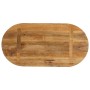Tablero de mesa ovalado madera maciza de mango 80x40x3,8 cm de vidaXL, Tableros para mesas - Ref: Foro24-370152, Precio: 63,4...