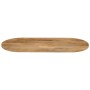 Tablero de mesa ovalado madera maciza de mango 110x40x2,5 cm de vidaXL, Tableros para mesas - Ref: Foro24-370125, Precio: 59,...