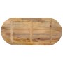 Tablero de mesa ovalado madera maciza de mango 110x40x2,5 cm de vidaXL, Tableros para mesas - Ref: Foro24-370125, Precio: 59,...