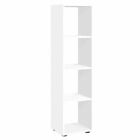 FMD Estantería con 4 compartimentos blanco de FMD, Librerías y estanterías - Ref: Foro24-428755, Precio: 109,89 €, Descuento: %
