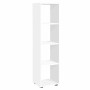 FMD Estantería con 4 compartimentos blanco de FMD, Librerías y estanterías - Ref: Foro24-428755, Precio: 109,82 €, Descuento: %