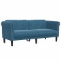 Juego de sofás 2 piezas terciopelo azul de vidaXL, Sofás - Ref: Foro24-3209227, Precio: 538,38 €, Descuento: %