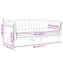 2-teilige Sofagarnitur aus blauem Samt von vidaXL, Sofas - Ref: Foro24-3209227, Preis: 533,60 €, Rabatt: %