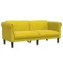 Juego de sofás 2 piezas terciopelo amarillo de vidaXL, Sofás - Ref: Foro24-3209225, Precio: 512,88 €, Descuento: %
