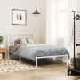 Cabecero de metal blanco 107 cm de vidaXL, Cabeceros y pies de cama - Ref: Foro24-376403, Precio: 29,20 €, Descuento: %