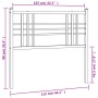 Cabecero de metal blanco 107 cm de vidaXL, Cabeceros y pies de cama - Ref: Foro24-376403, Precio: 29,20 €, Descuento: %