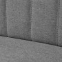 Sofá de tela gris claro 117x55,5x77 cm en Sofás | Comprar online en Foru.es