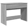 Sonoma gray dressing table with mirror 100x45x76 cm by vidaXL, Bedroom Dressers - Ref: Foro24-840700, Price: 119,08 €, Discou...