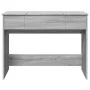 Sonoma gray dressing table with mirror 100x45x76 cm by vidaXL, Bedroom Dressers - Ref: Foro24-840700, Price: 119,08 €, Discou...